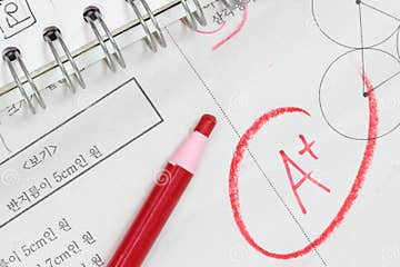 A Plus Student stock image. Image of awesome, appraisal - 17387089