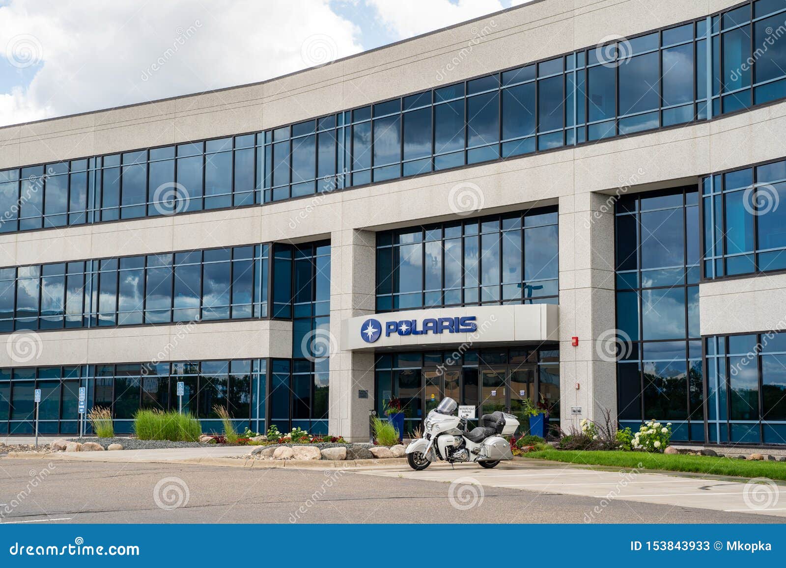 Exterior of Polaris Industries Corporate Office Headquarters. this Company  Produces ATVs, Editorial Stock Photo - Image of headquarters, building:  153843933