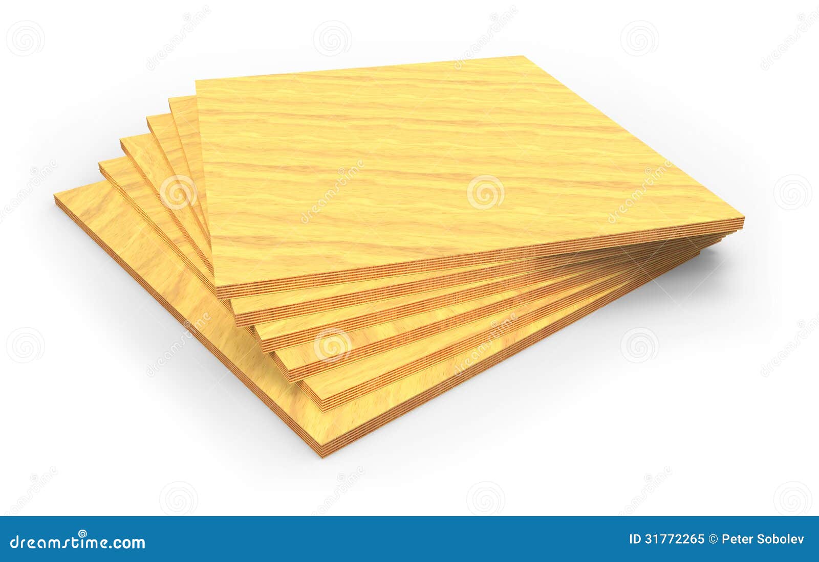 Plywood sheet samples stock illustration. Illustration of ...