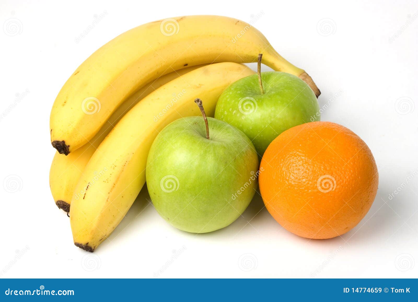 Plátanos, Manzanas Y Naranjas Imagen de archivo Imagen de color