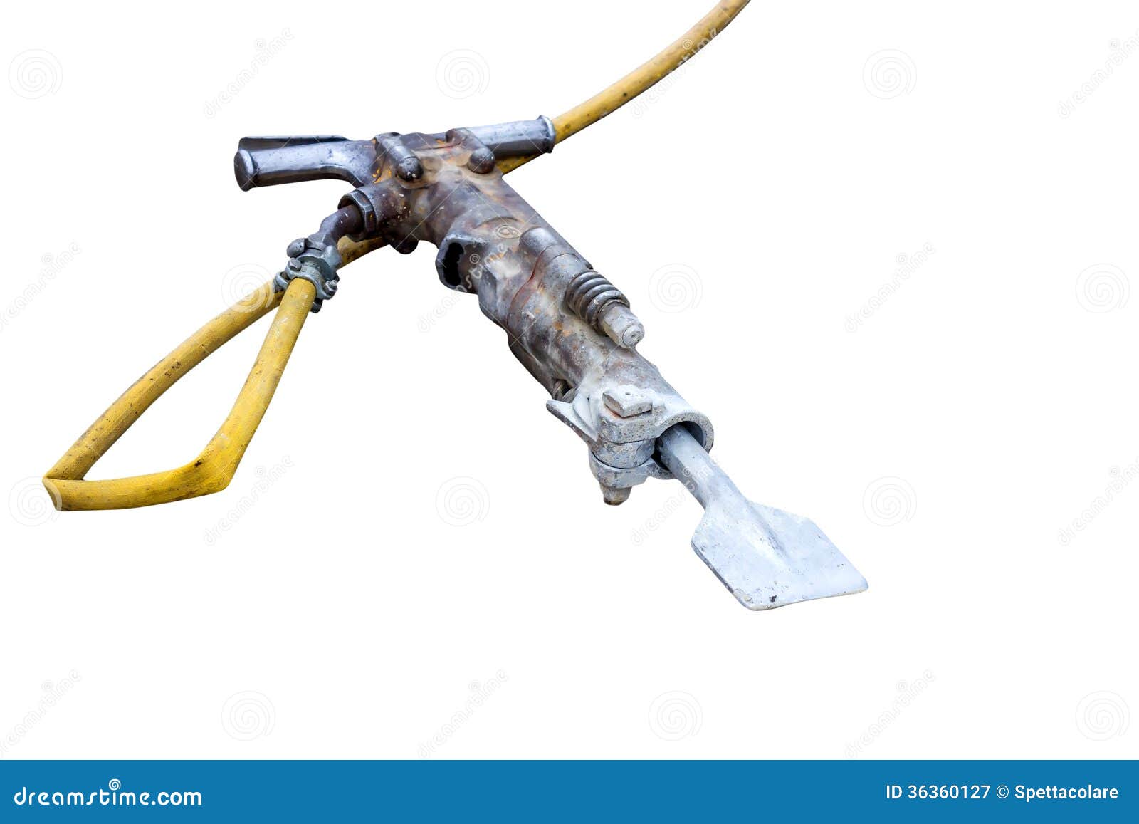 Pneumatic jack hammer stock image. Image of paving, jackhammer 36360127