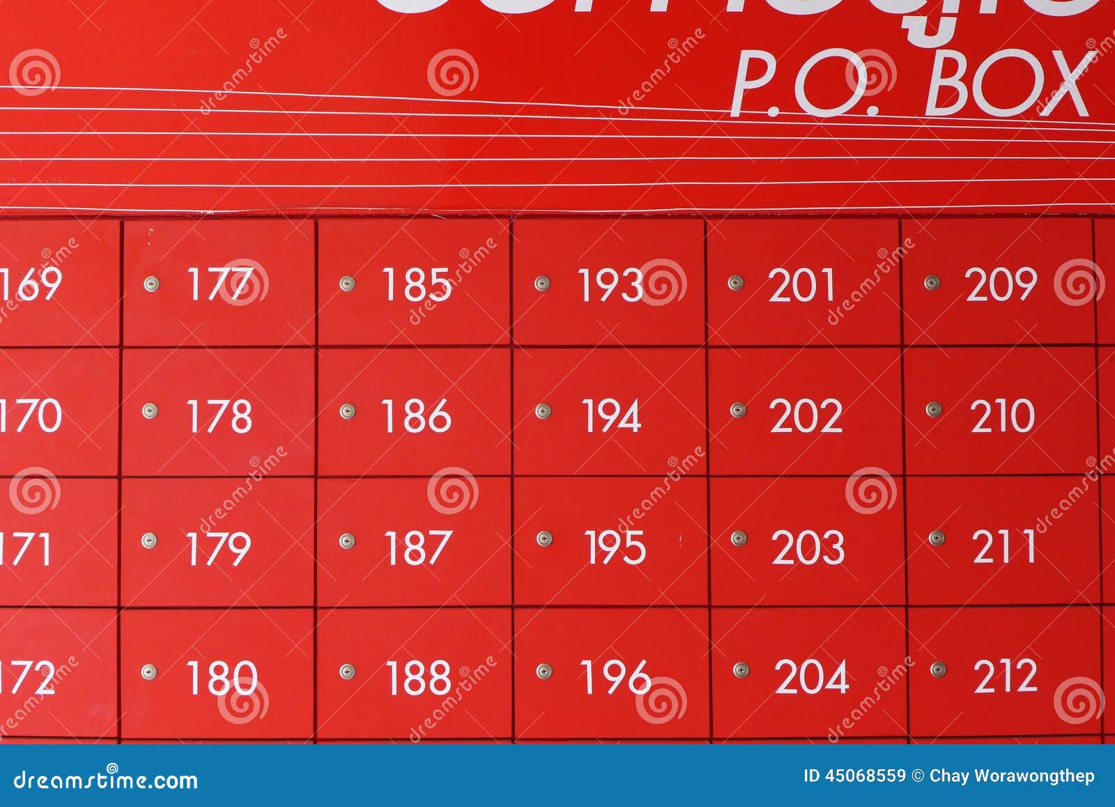 Po box stock image. Image of postman, office, post, block 45068559