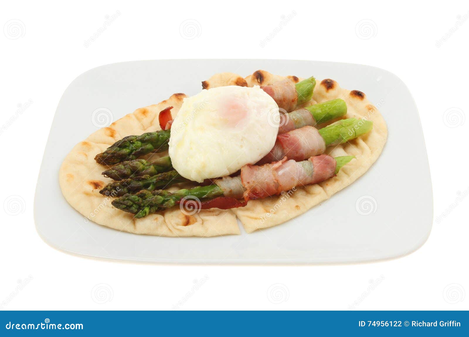 Poached egg and asparagus stock photo. Image of cooked 74956122