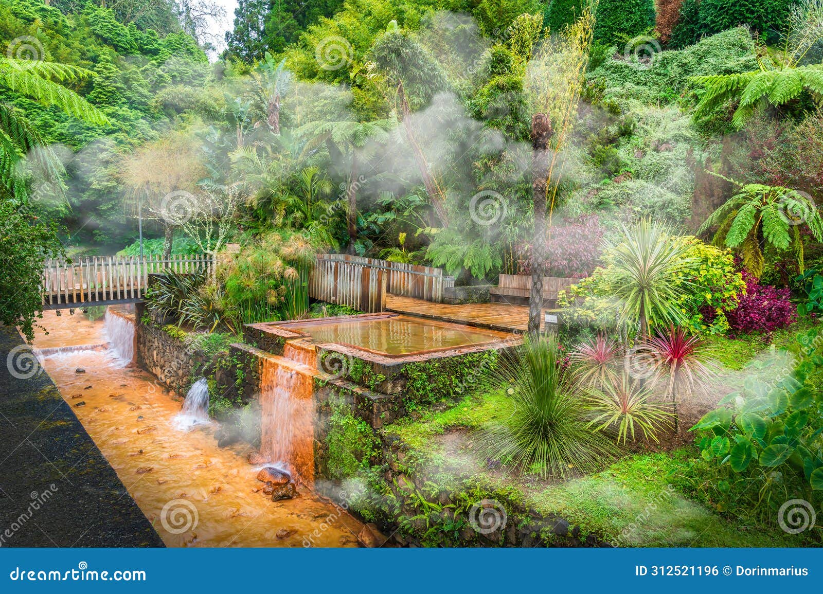 pocas da dona beija hot springs, in sao miguel, azores