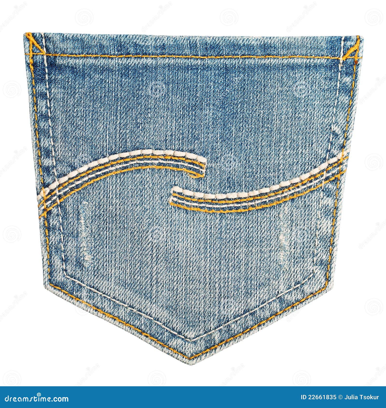 Poche de jeans image stock. Image du textile, treillis - 22661835