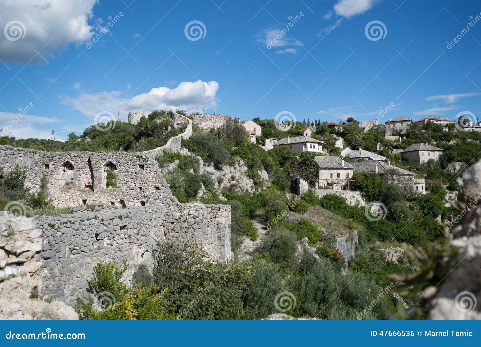 pocitelj, old town in bosnia & herzegovina