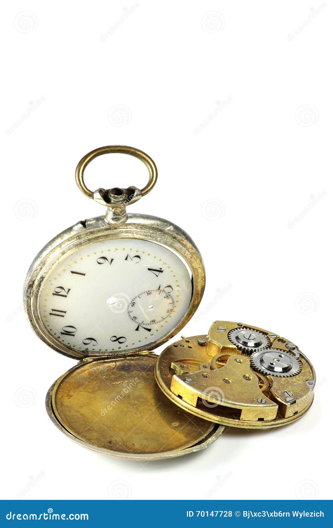 Pocket watch under repair stock photo. Image of antique - 70147728