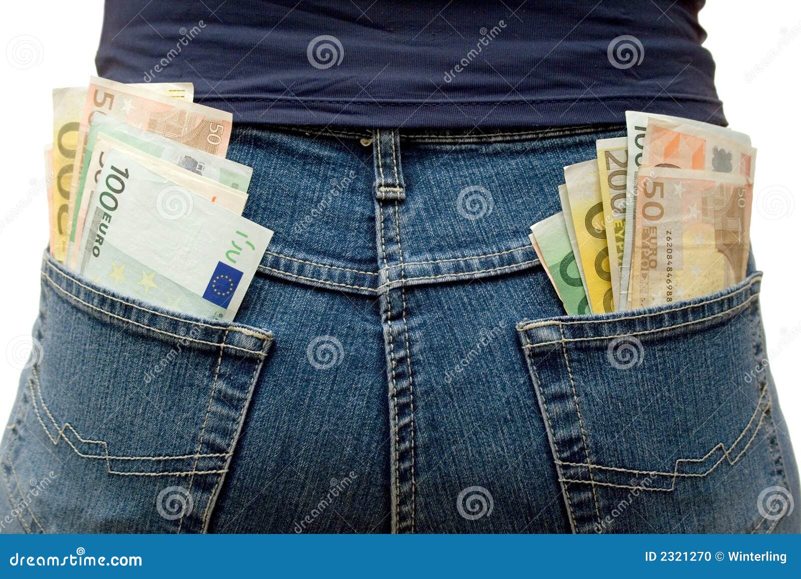 pocket with money pocket with money