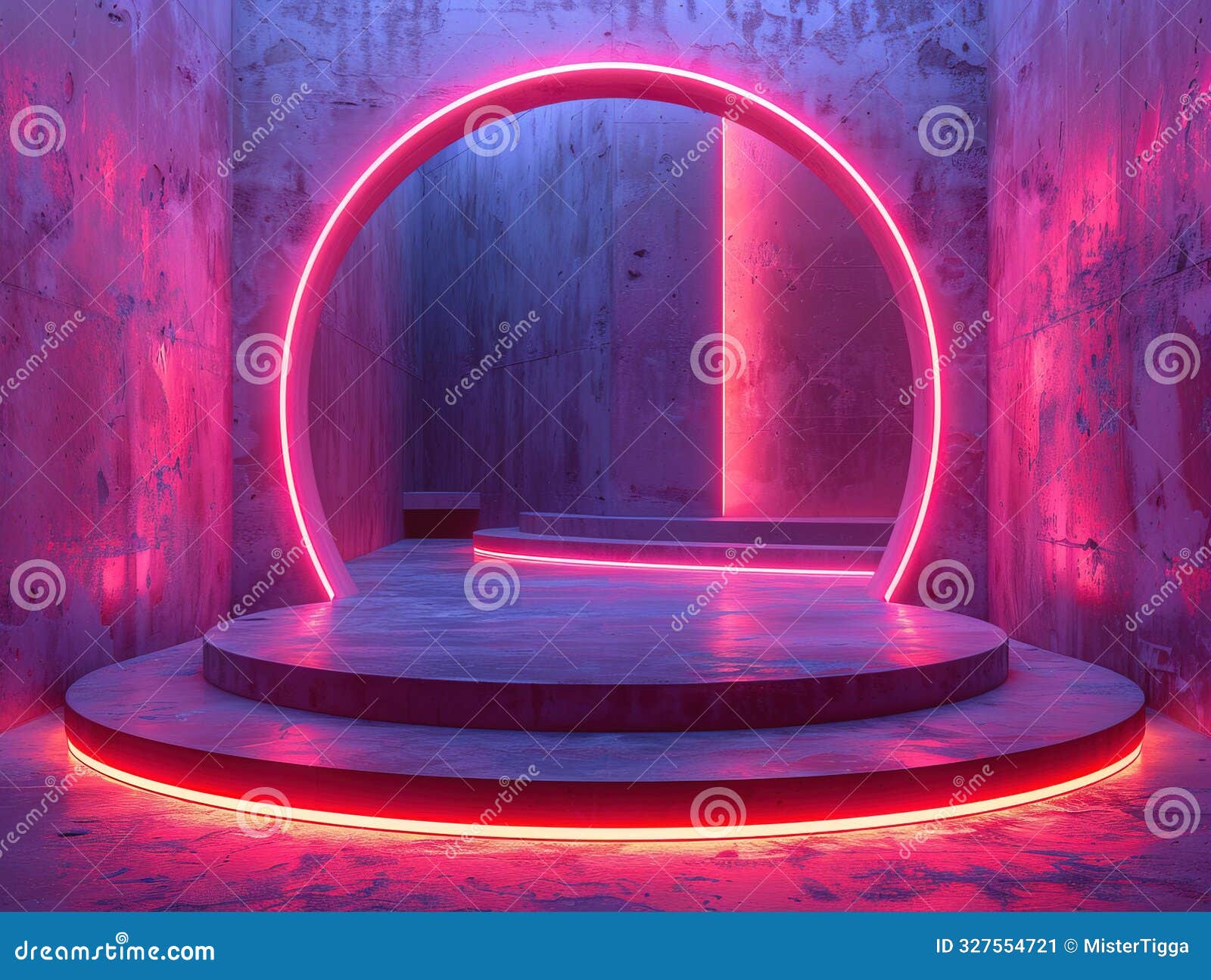 podium background 3d light tech stage future platform game abstract. podium 3d background technology room product circle