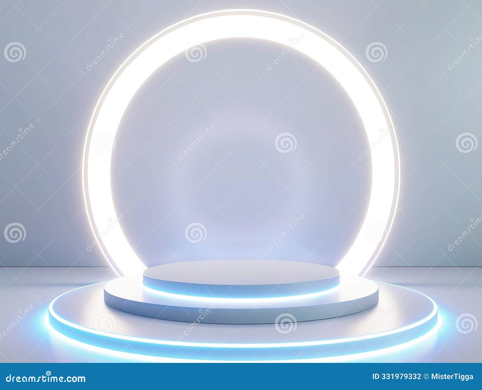 podium background 3d light tech stage future platform game abstract. podium 3d background technology room product circle
