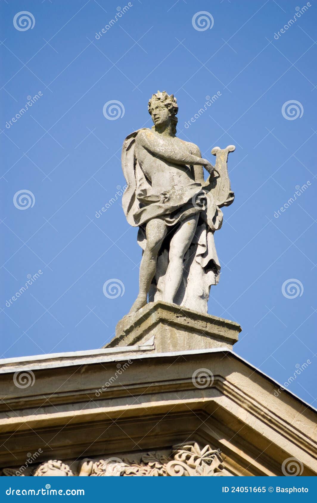 Poetry Classical Statue, Oxford Stock Image Image of lyre, classical