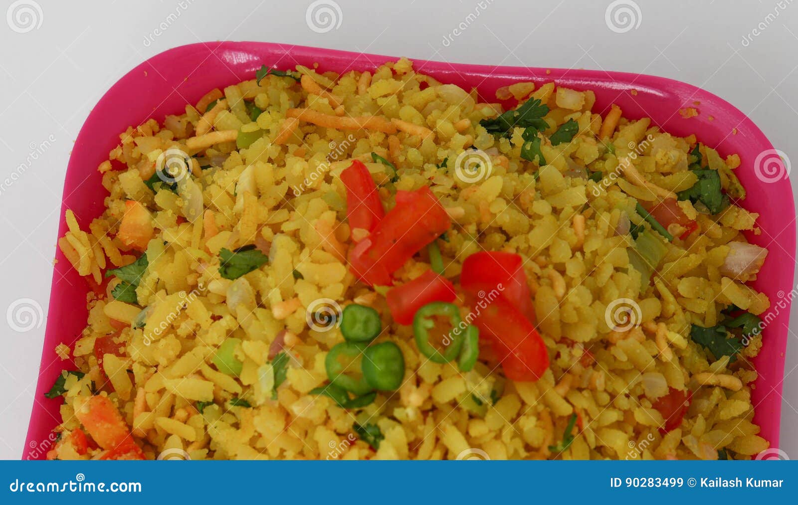 Poha stockbild. Bild von poha - 90283499