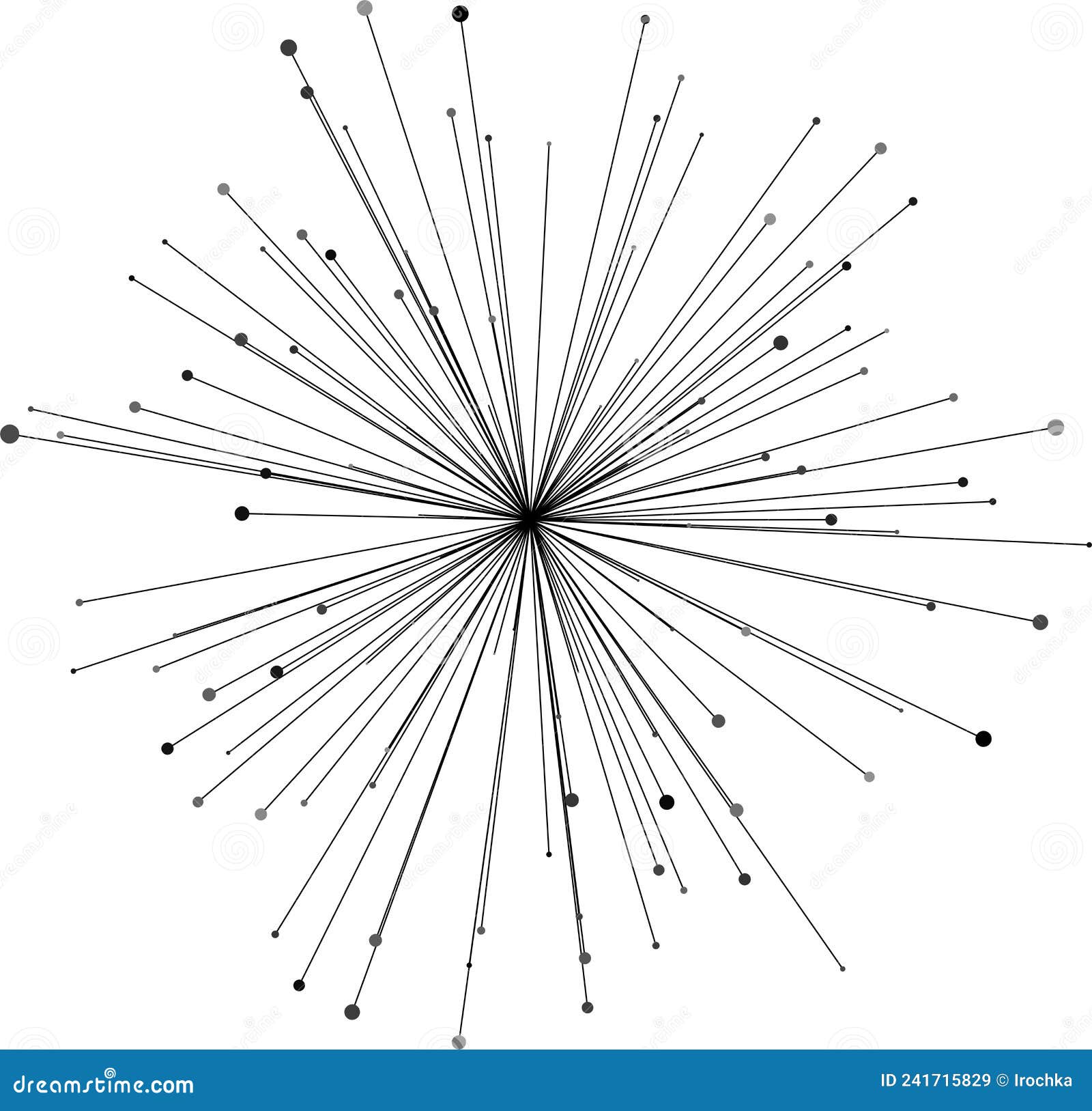 point and curve constructed the sphere wire frame, technological abstract .