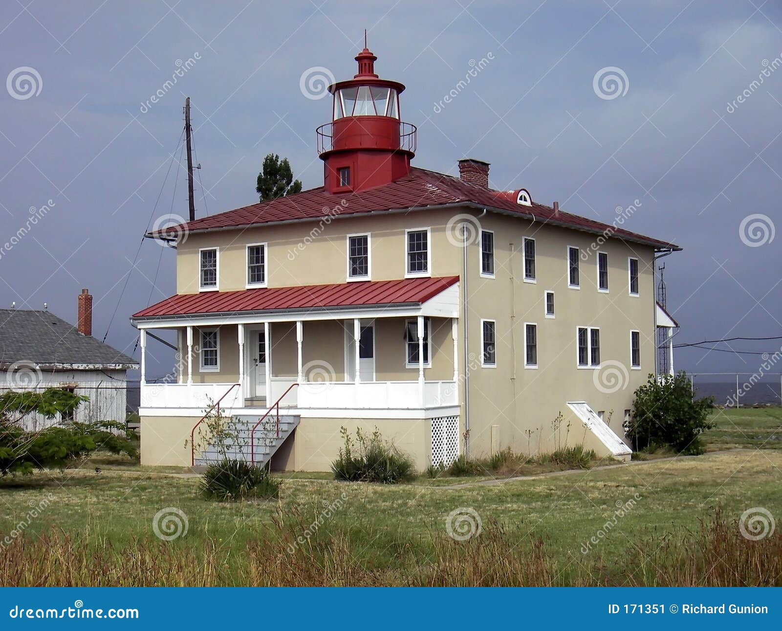 Point Lookout Lighthouse stock image. Image of chesapeake 171351