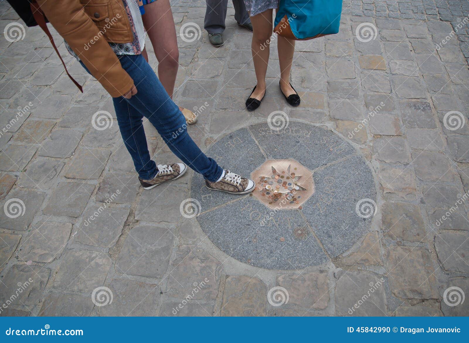 Point Zéro, Paris De Notre Dame Image éditorial Image du