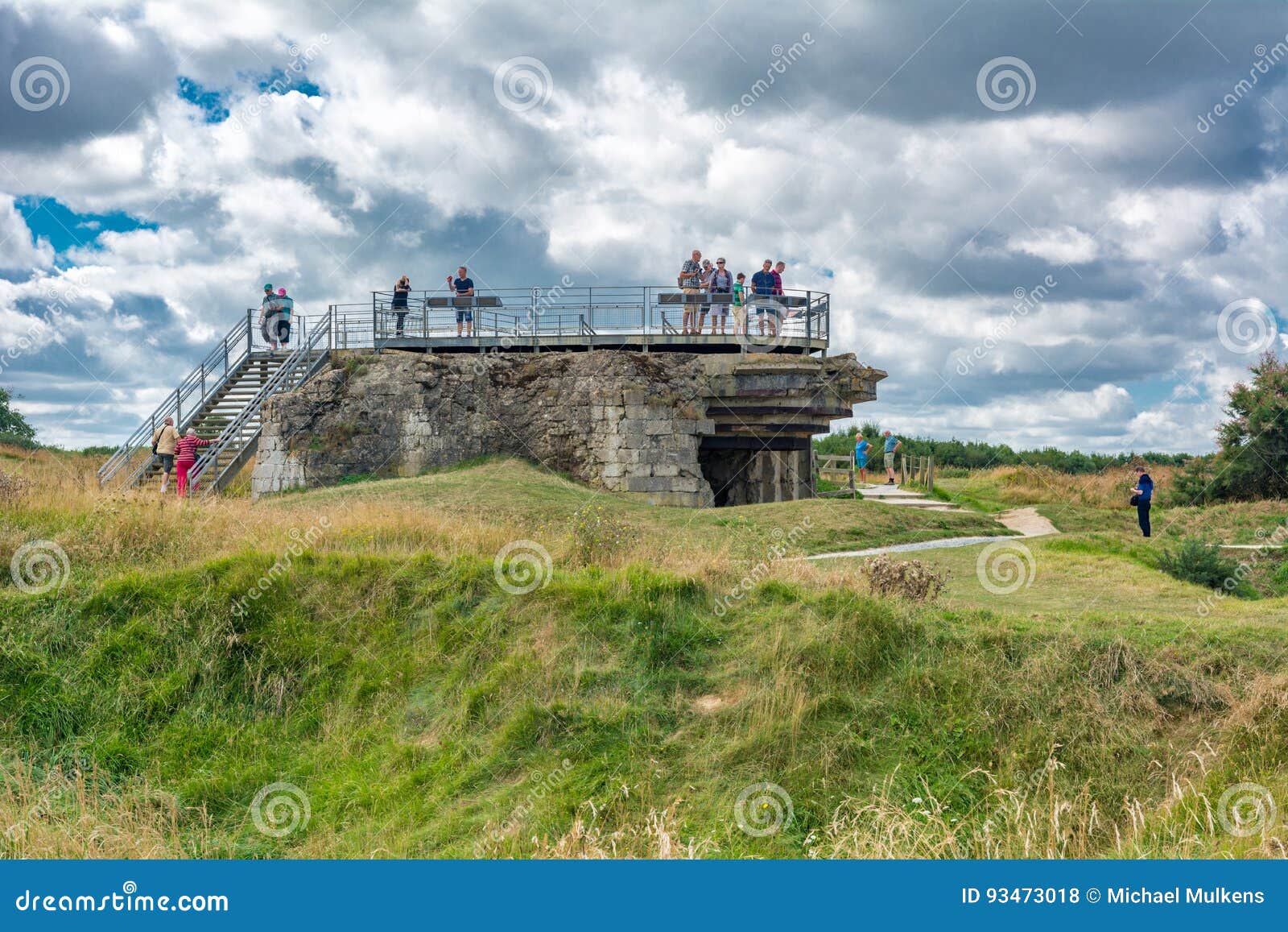 Pointe Du Hoc In Normandy Editorial Stock Photo Image Of
