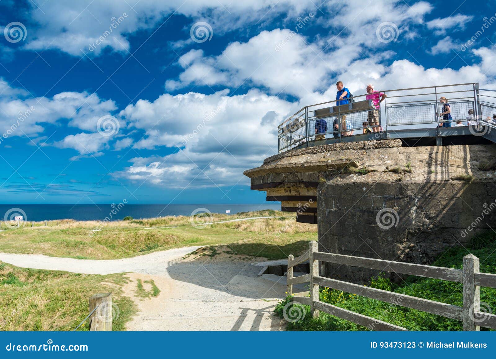 Pointe Du Hoc In Normandy Editorial Stock Photo Image Of