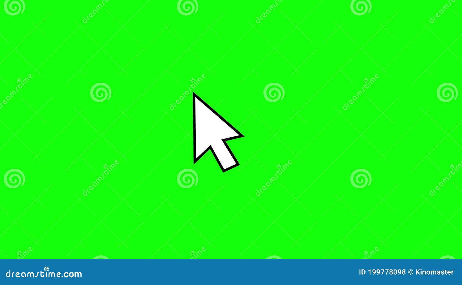 Pointer Arrow Cursor Clicking. Technology and Internet Icons Animation on  Green Screen Background Stock Footage - Video of choosing, channel:  199778098