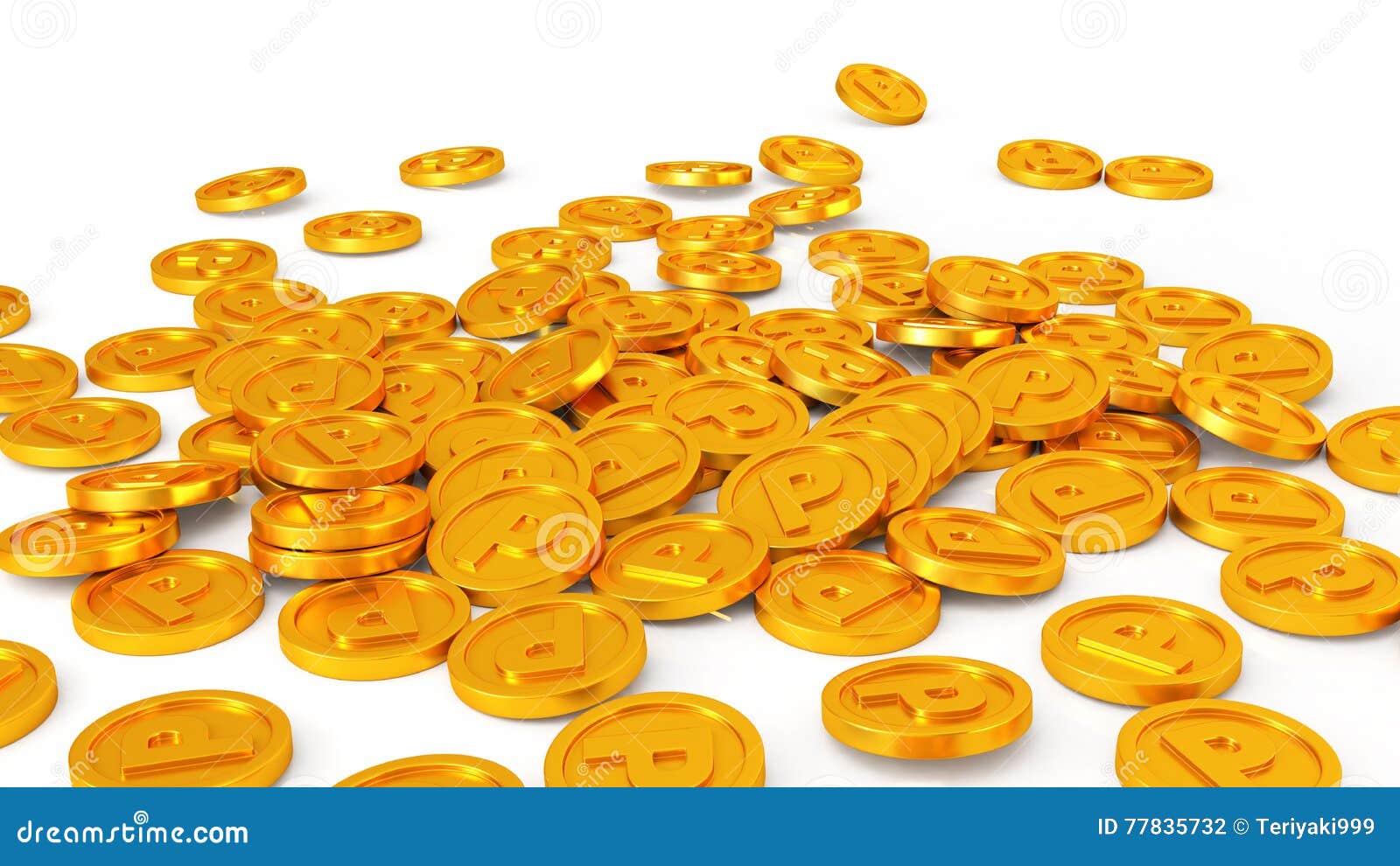Points coins stock illustration. Illustration of background 77835732