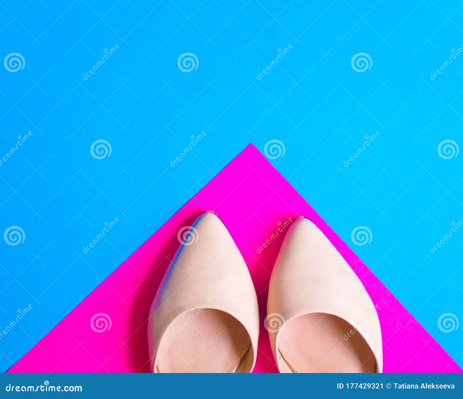 pink pointy shoes