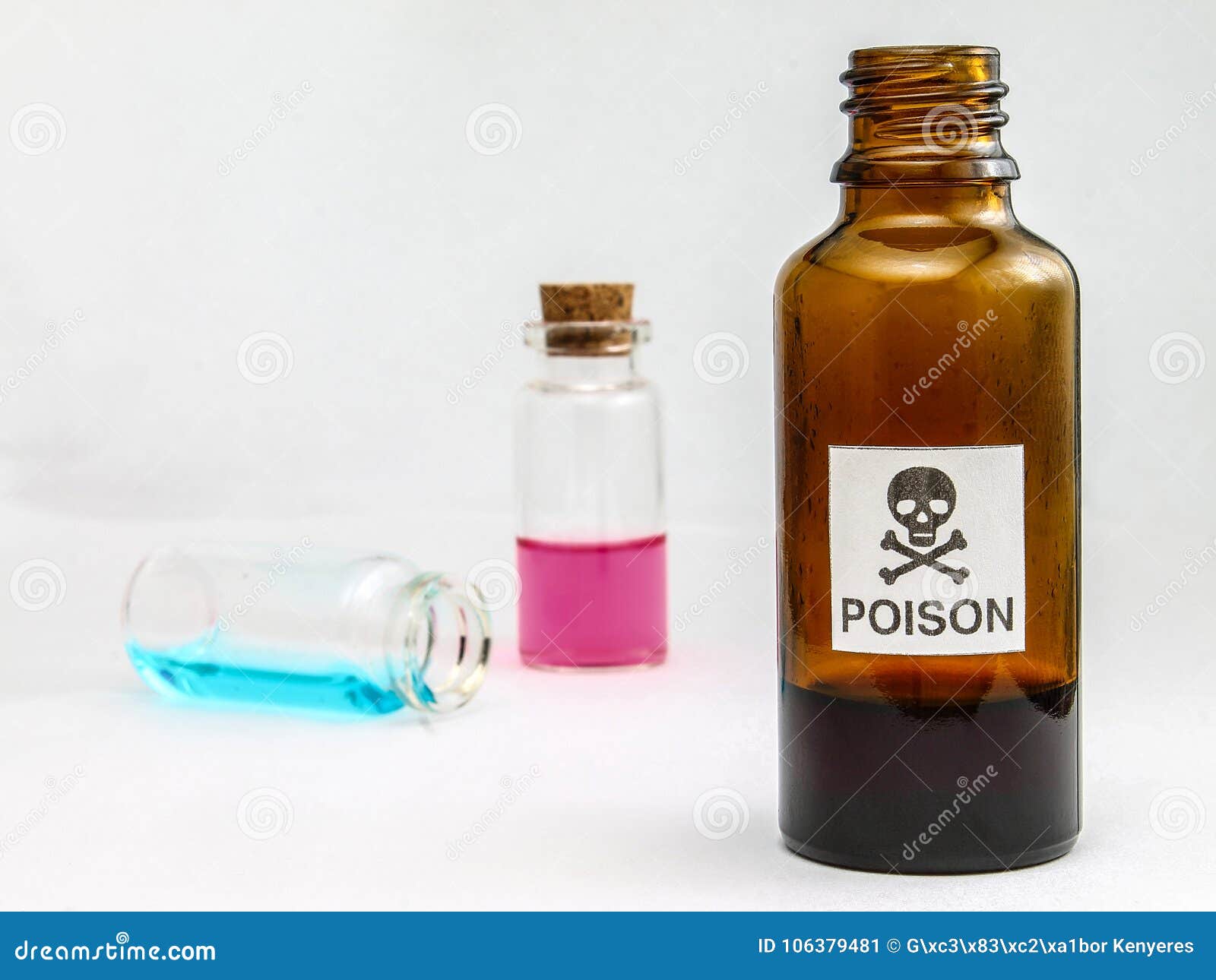 Poisoning Poison Methyl Alcohol Alcohol Poisoning Stock Image