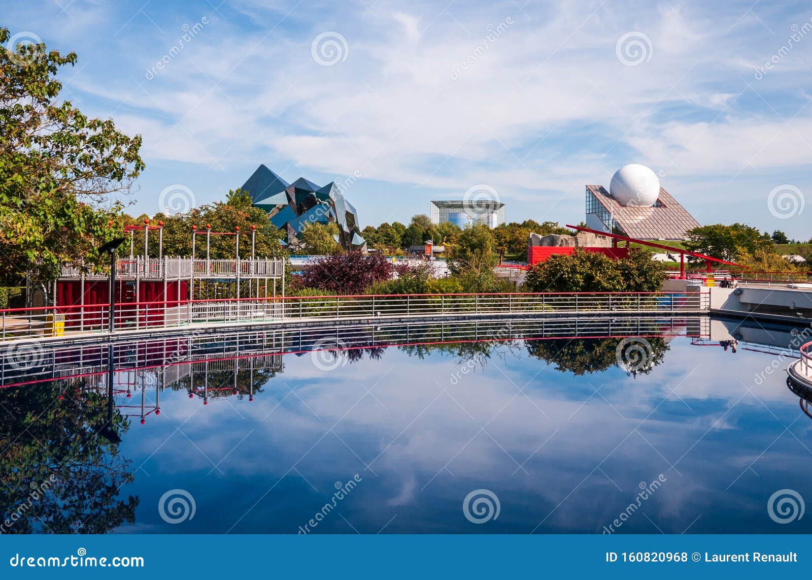 Futuroscope Theme Park In Poitiers France Editorial Stock Photo Image Of Landmark French