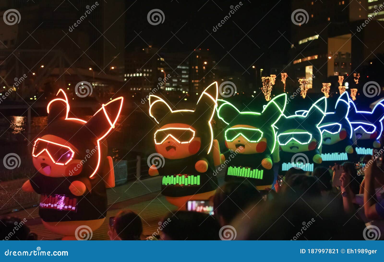 Pokemon Character Dance Show During The Pikachu Outbreak Event Editorial Photo Image Of Famous Cartoon