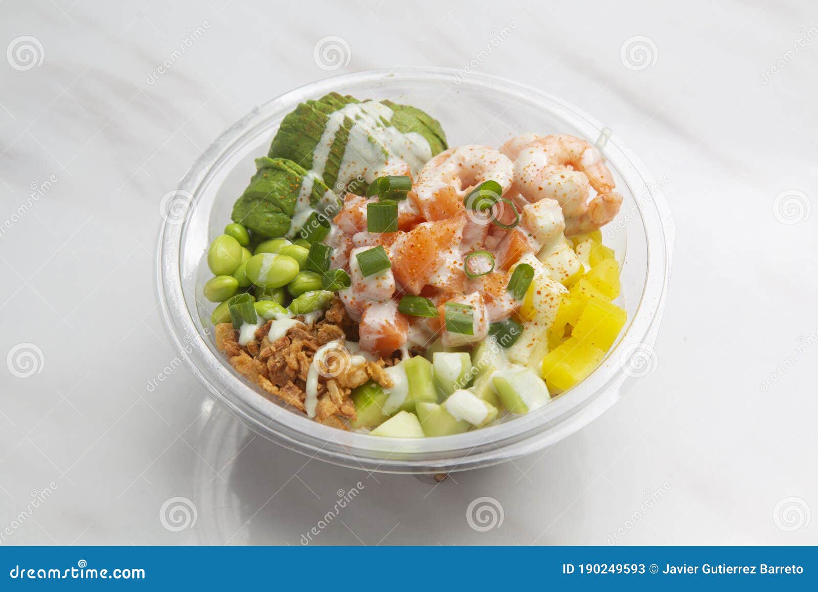 Poke Hawaiian Dish, Raw Fish Salad Served As an Appetizer or Main