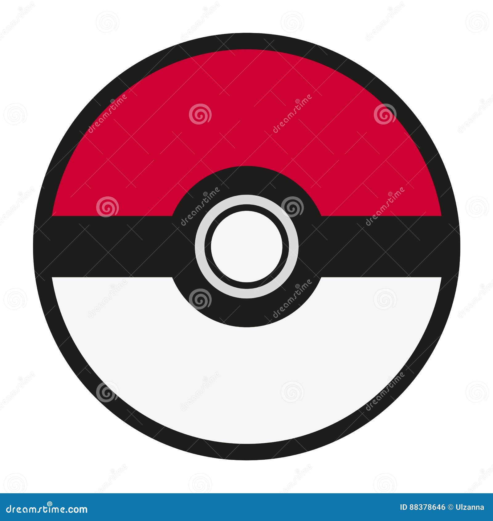 Pokeball Cute Color icon in PNG, SVG