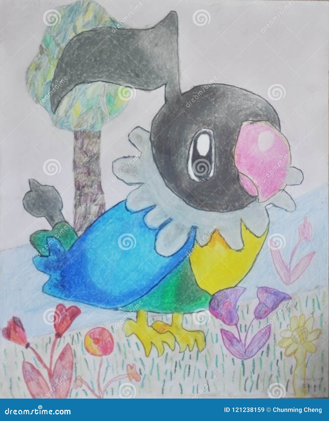 Pokemon, Dibujo De Lápiz Del Color Del Niño Stock de ilustración -  Ilustración de color, compuesto: 121238159