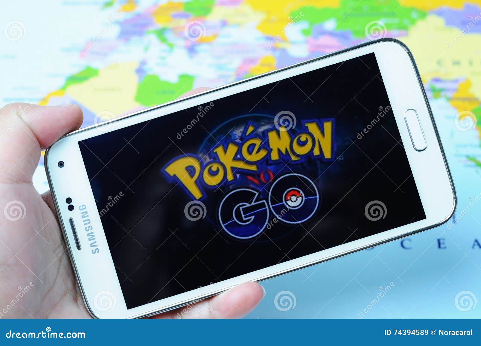 Pokemon Go Logo Editorial Stock Image Image Of Kinabalu 74394589