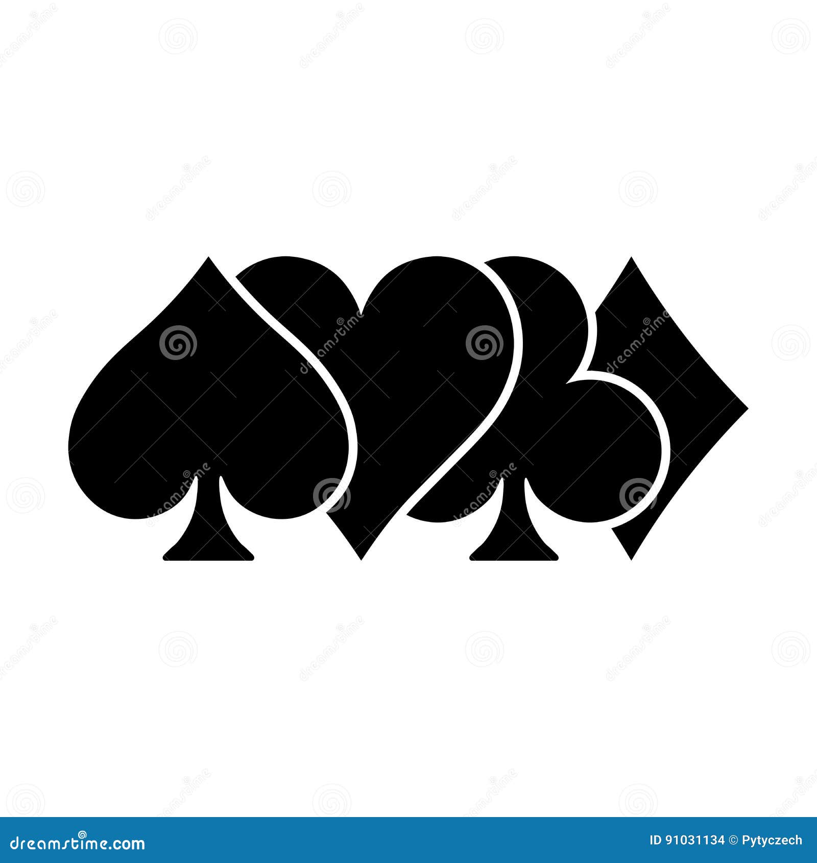 Playing cards chirwa clubs Stock Vector by ©Caribia 90701114