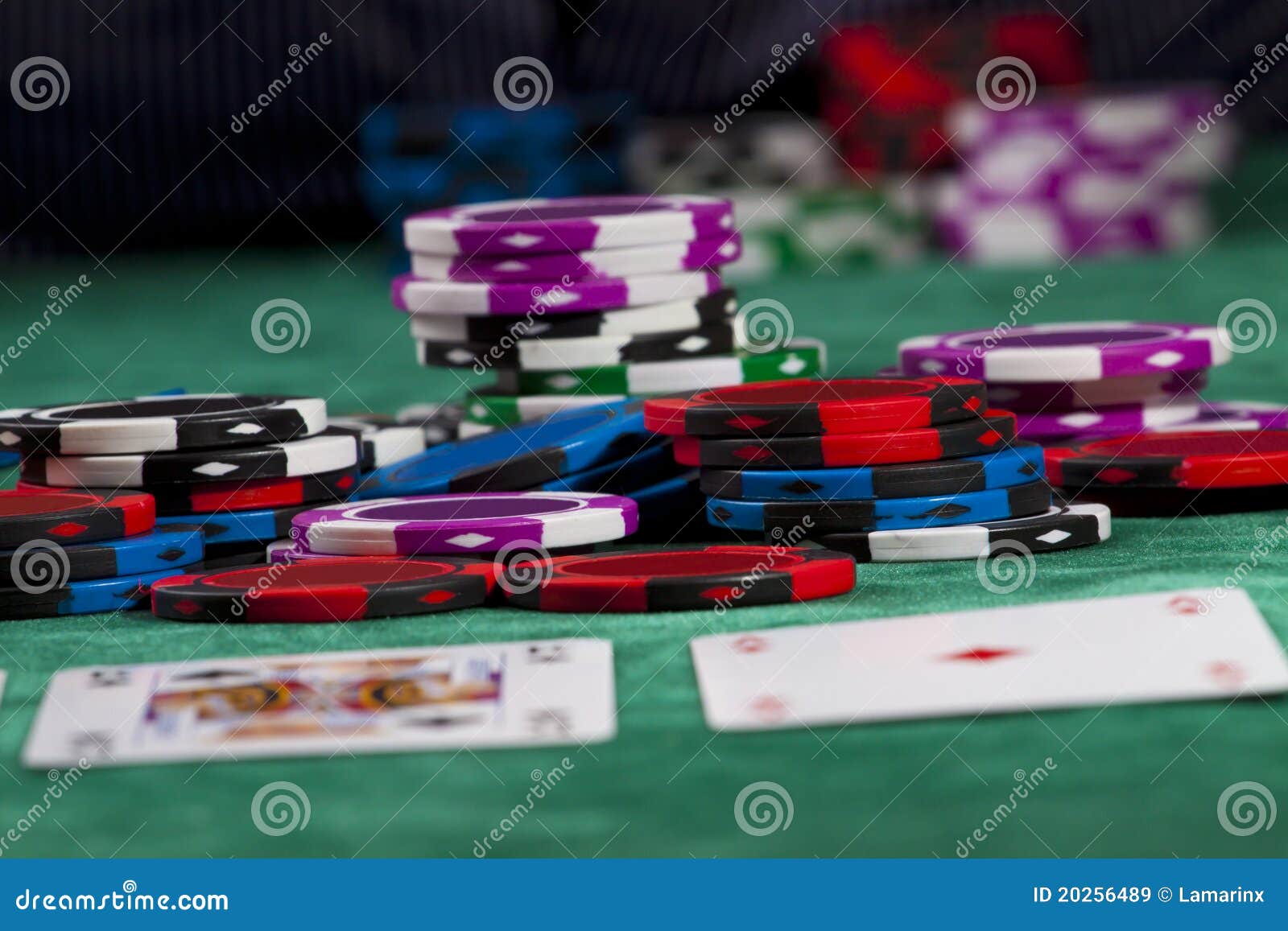 Poker chips stock image. Image of game, risk, chips, texas 20256489