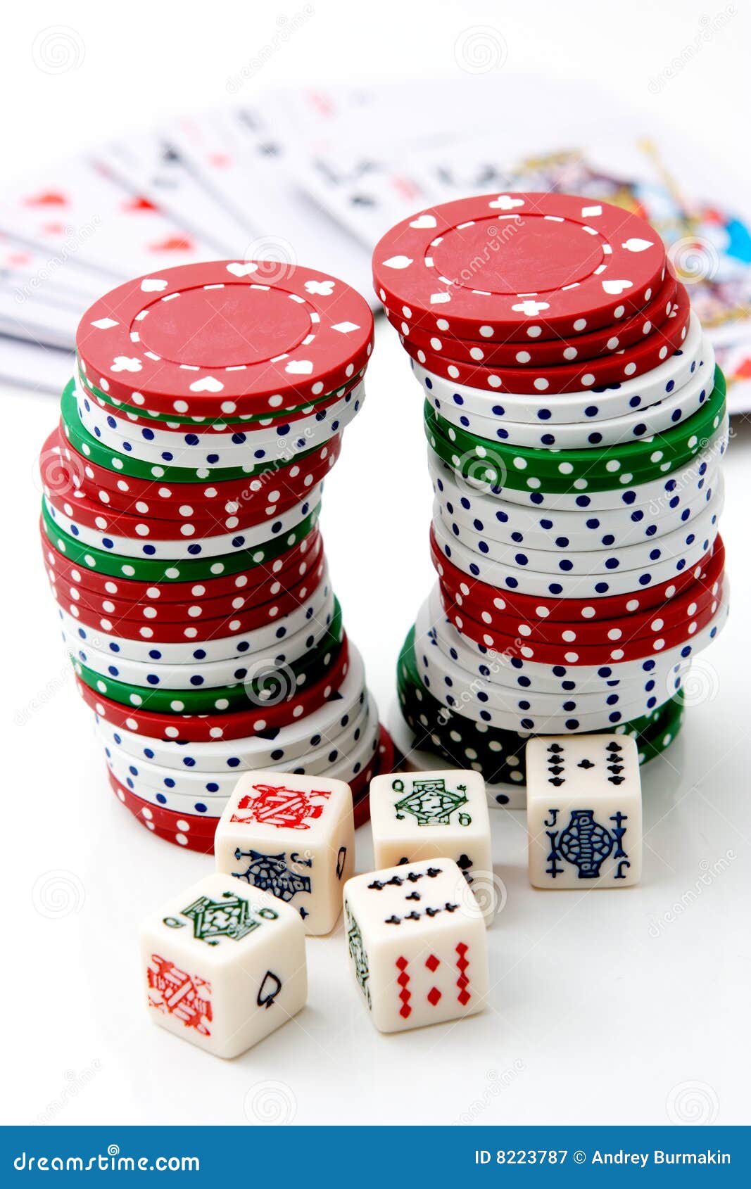 Poker Chips & Roulette. Stock Image Image of lucky, jackpot 8223787