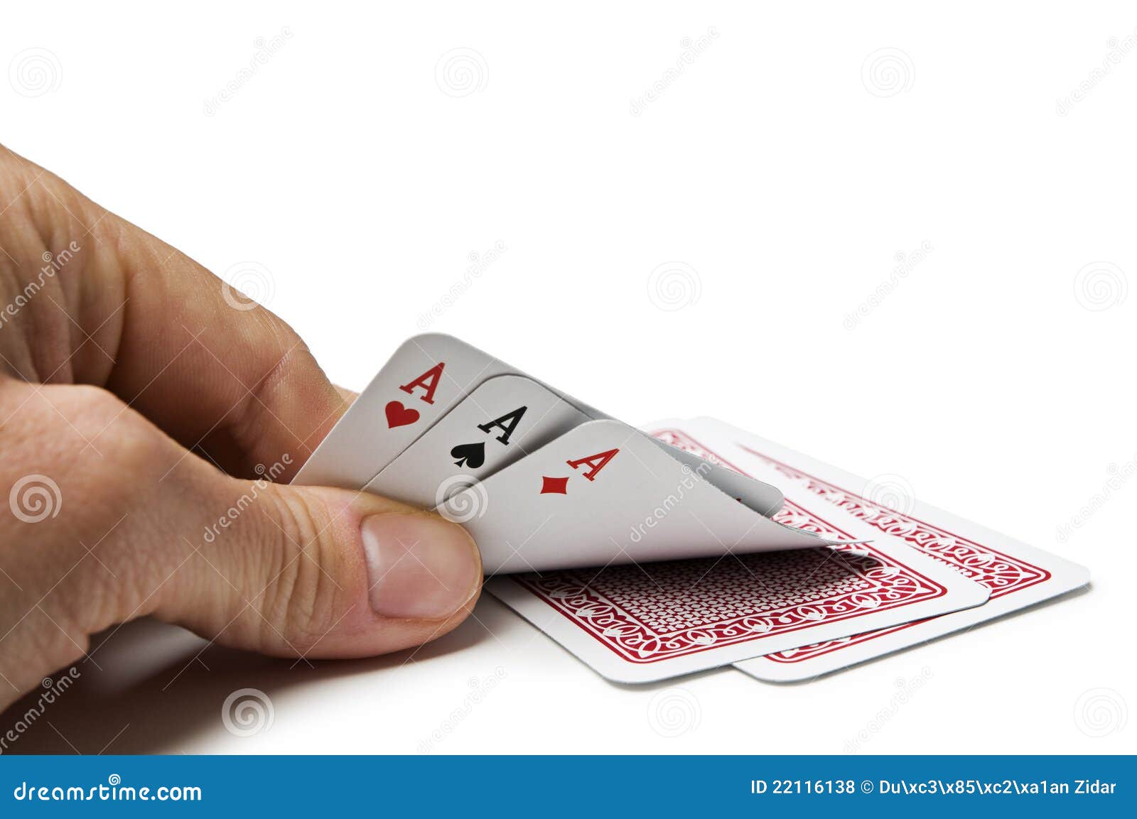 Poker game stock photo. Image of casino, hand, isolated 22116138