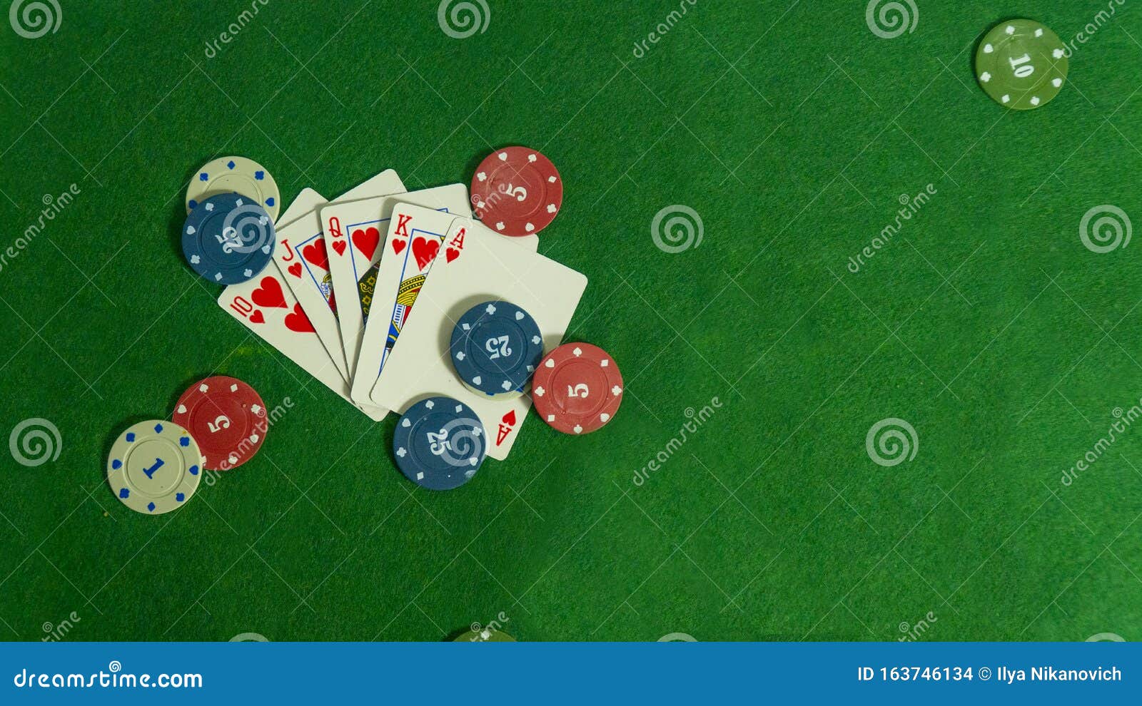 poker table. the combination of playing cards. win at the casino. black jack. betting at the casi