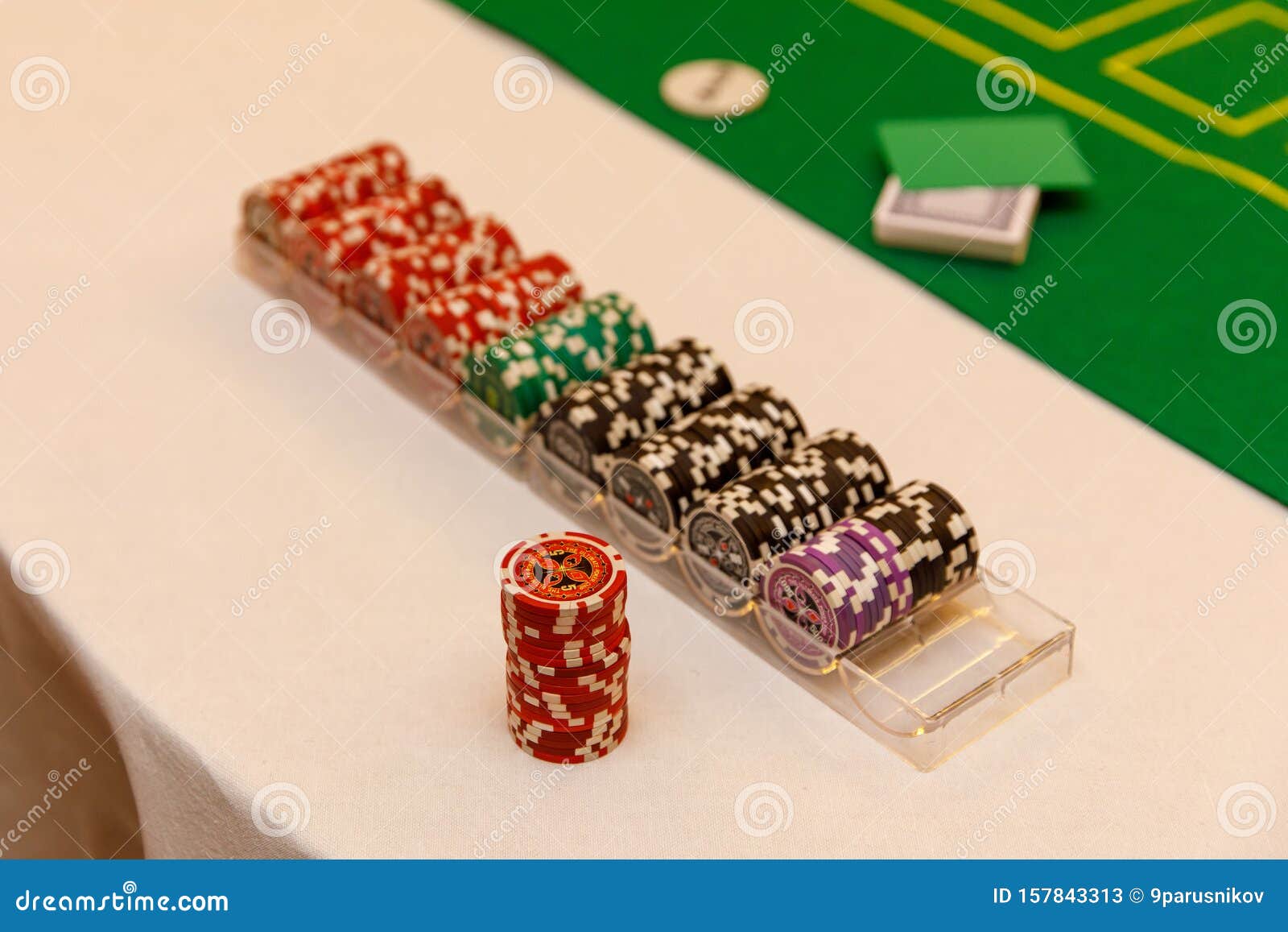 Poker Table before the Party Stock Image Image of table, lucky 157843313