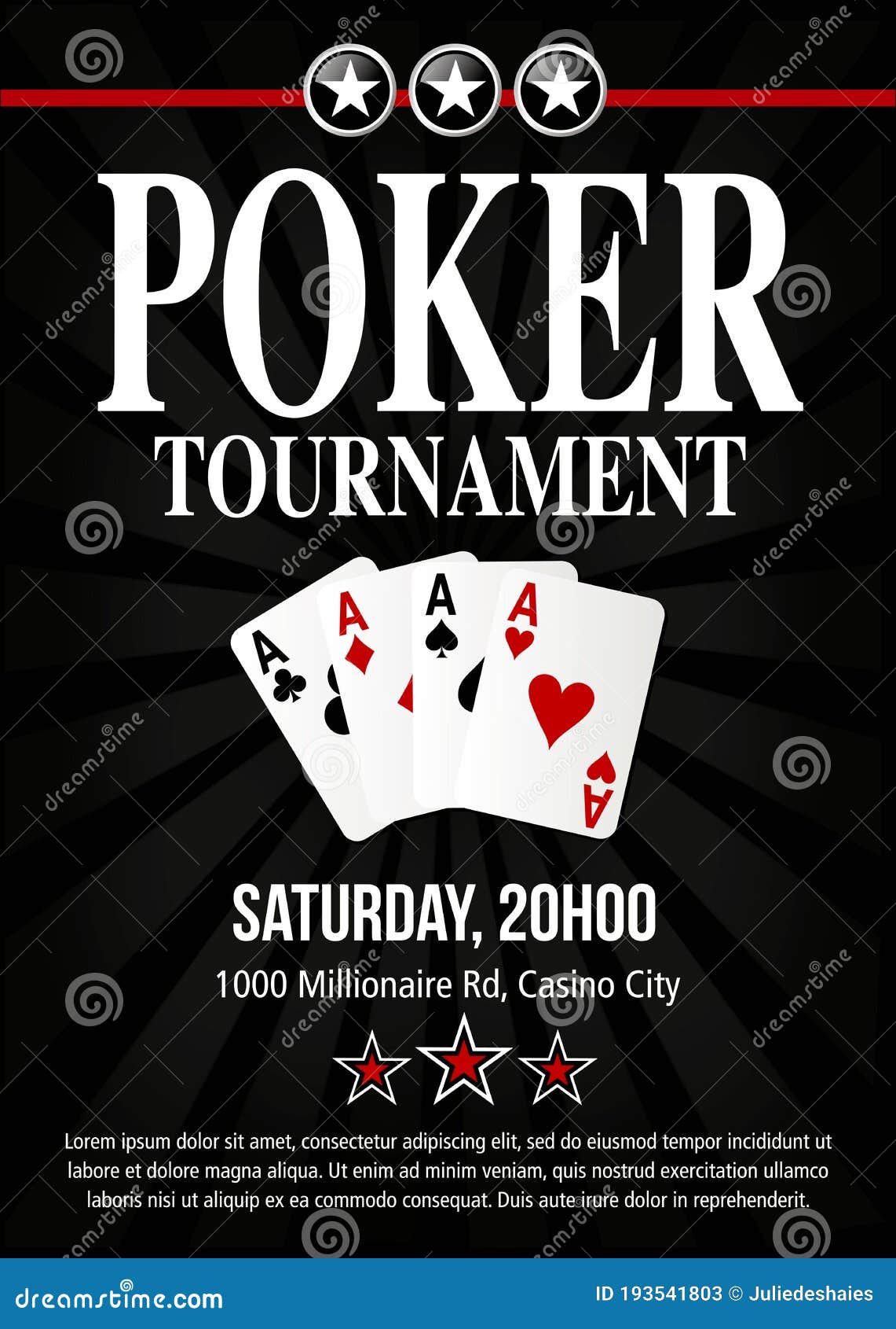 Poker Tournament Flyers