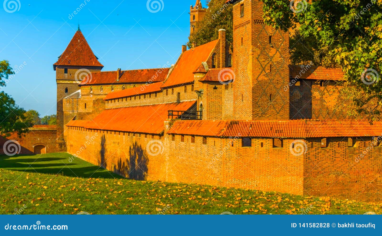 poland castle in autumn ;2019