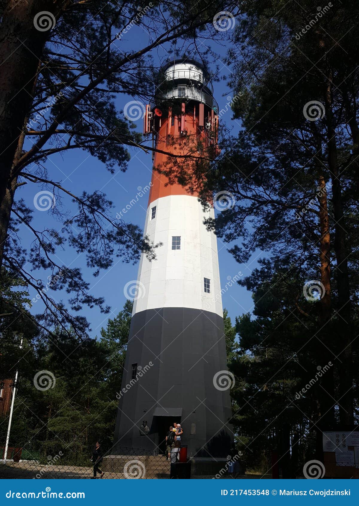 poland, ÃÂeba - the stilo lighthouse.