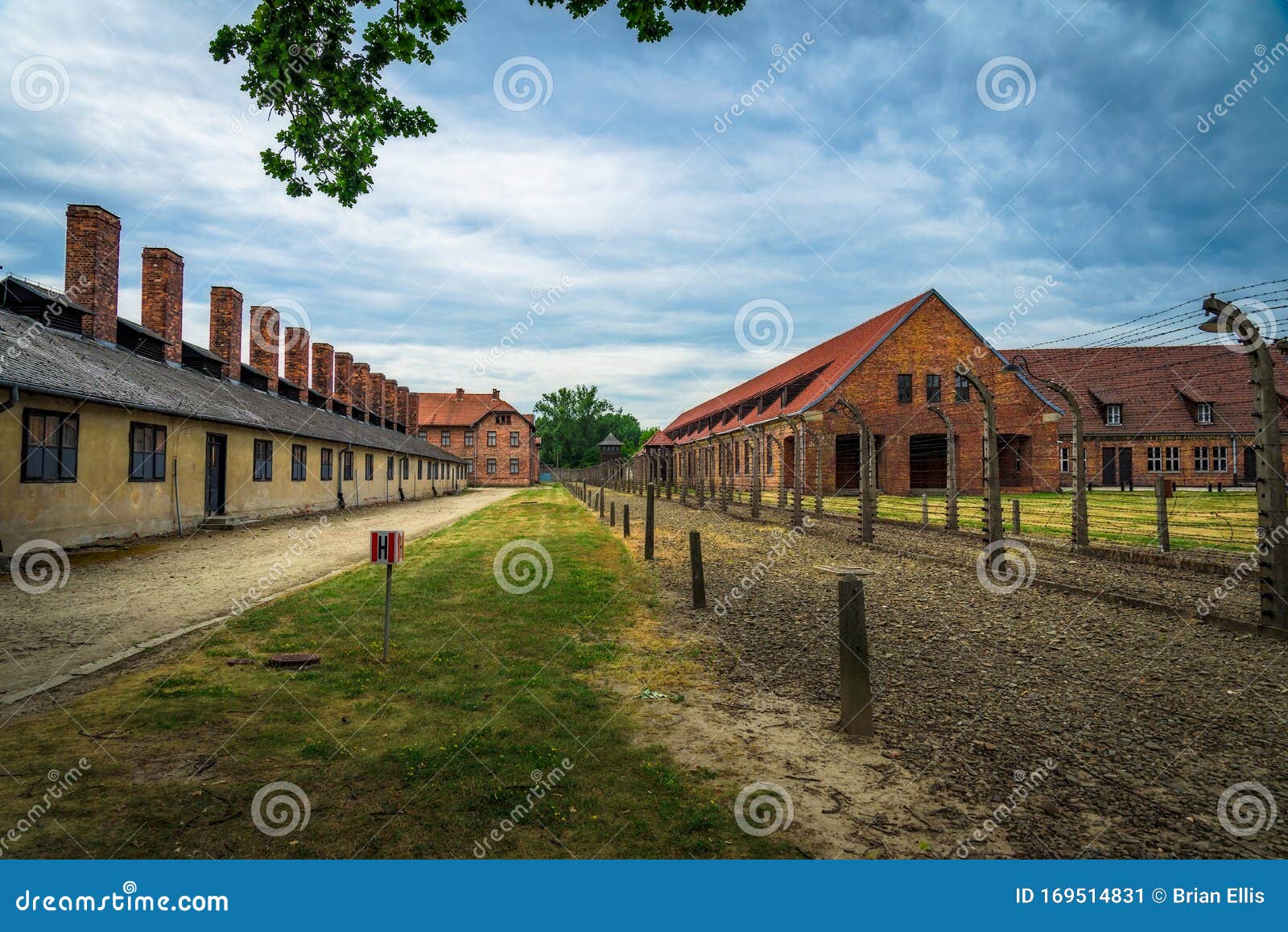 Majdanek Concentration Camp Stock Photos, Pictures 