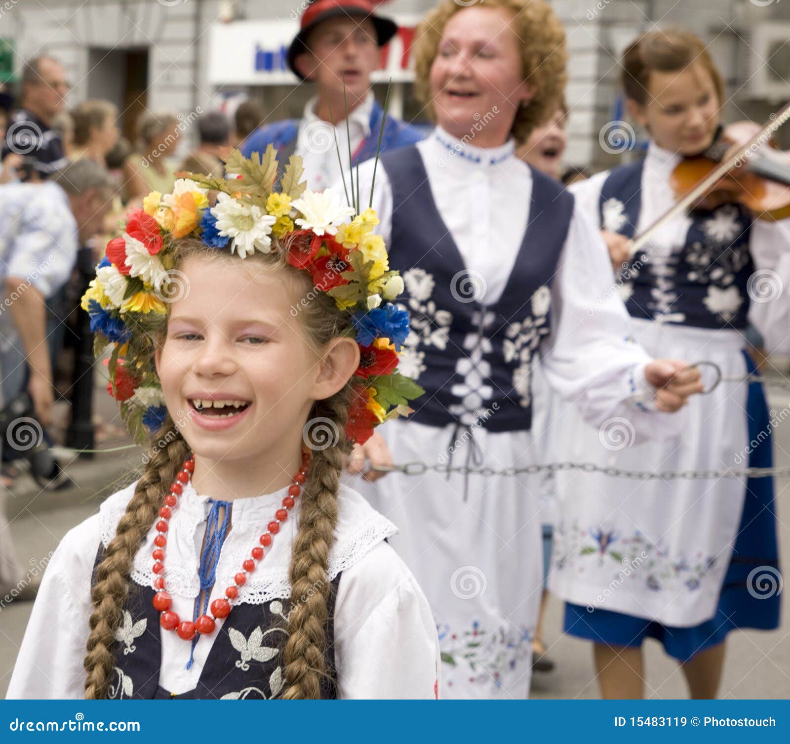 Poland Traditional Folk Group Editorial Stock Image Image of parade, culture 15483119