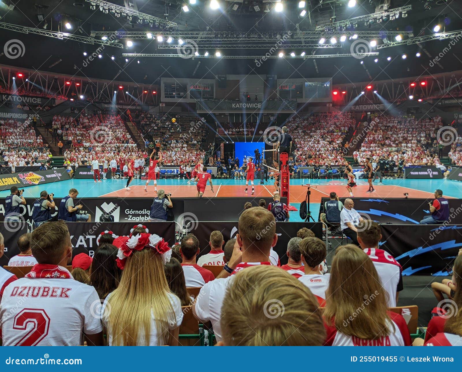 KATOWICE, POLAND - Poland Vs Mexico At Volleyball World