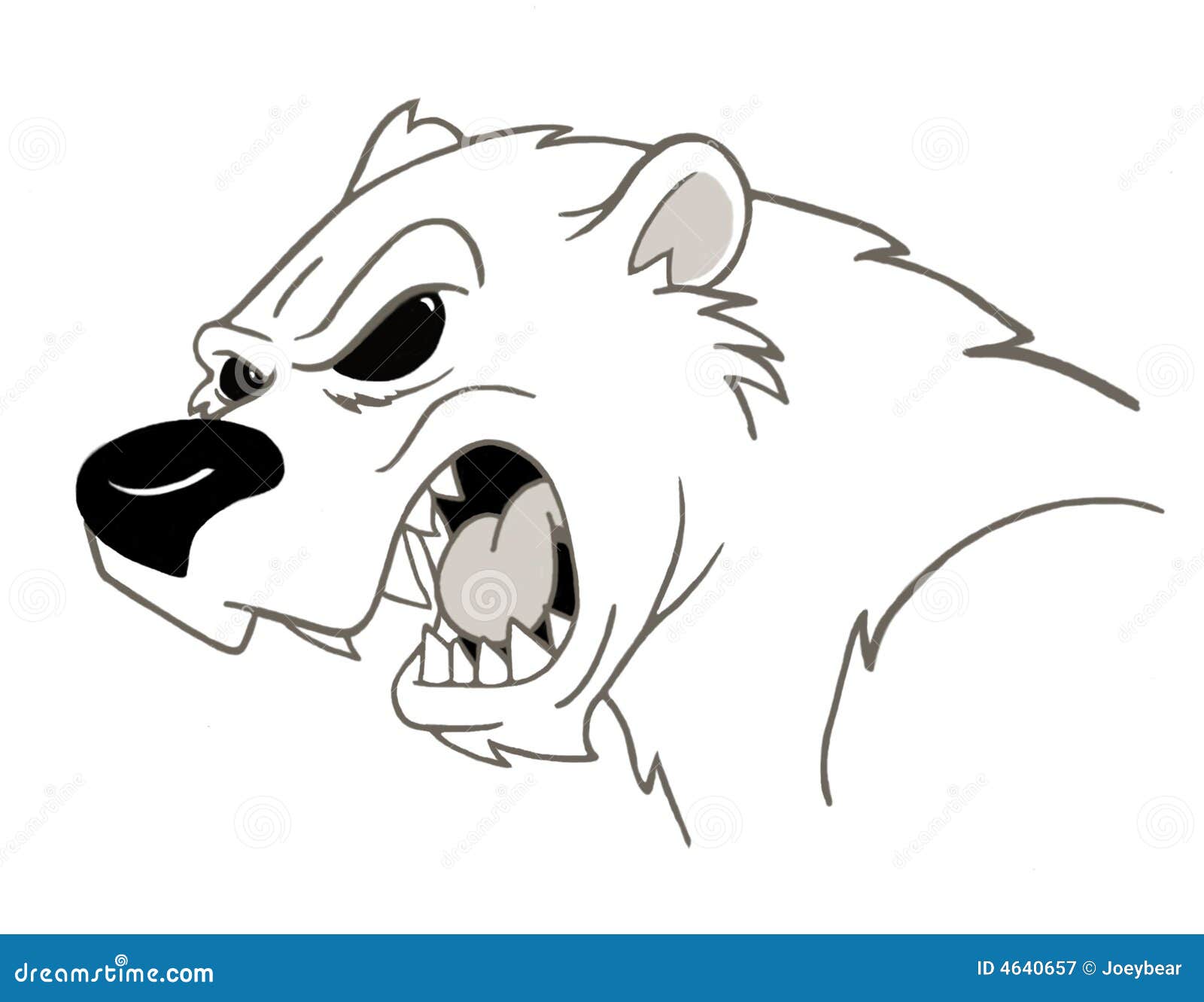 Polar Bear stock illustration. Illustration of creature - 4640657