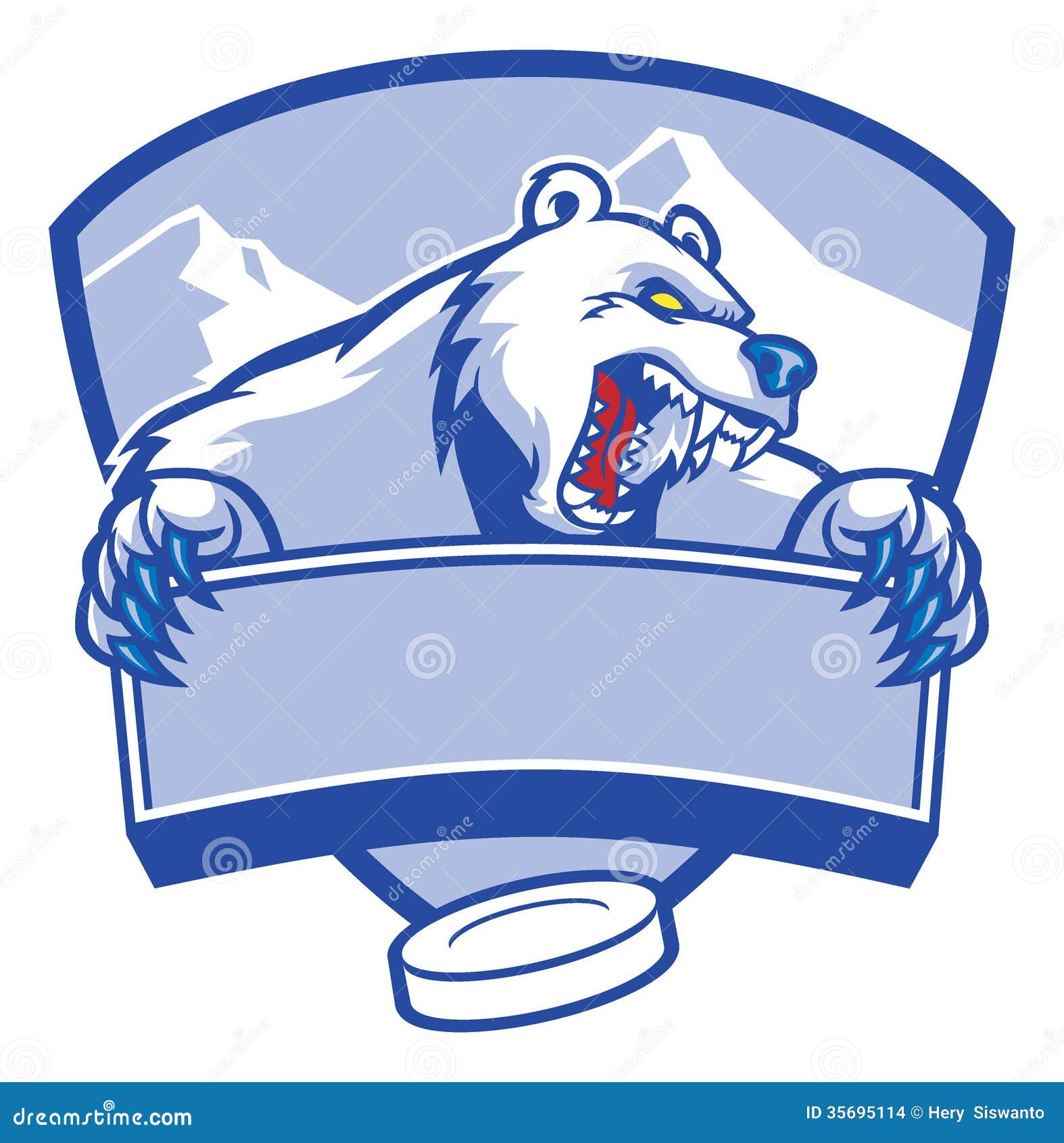 polar bear mascot