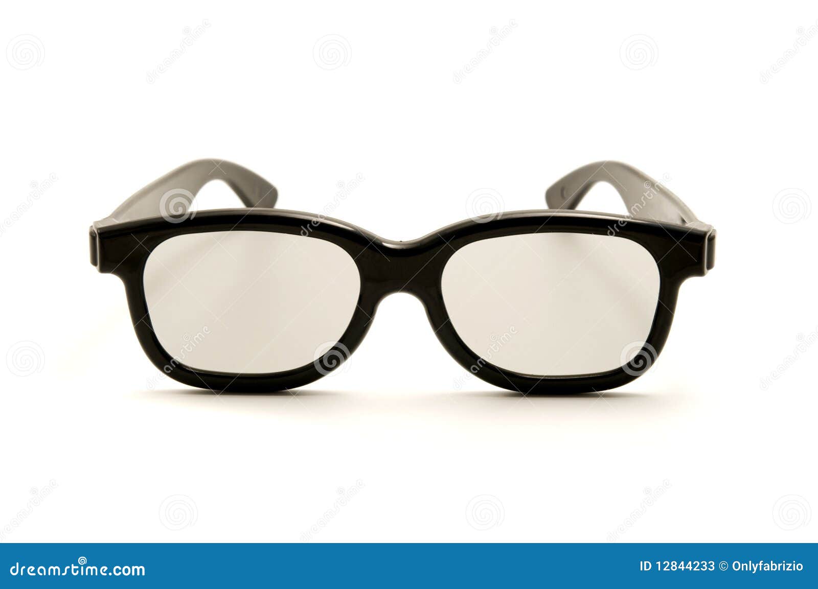 Polarized 3D glasses stock image. Image of studio, filter - 12844233