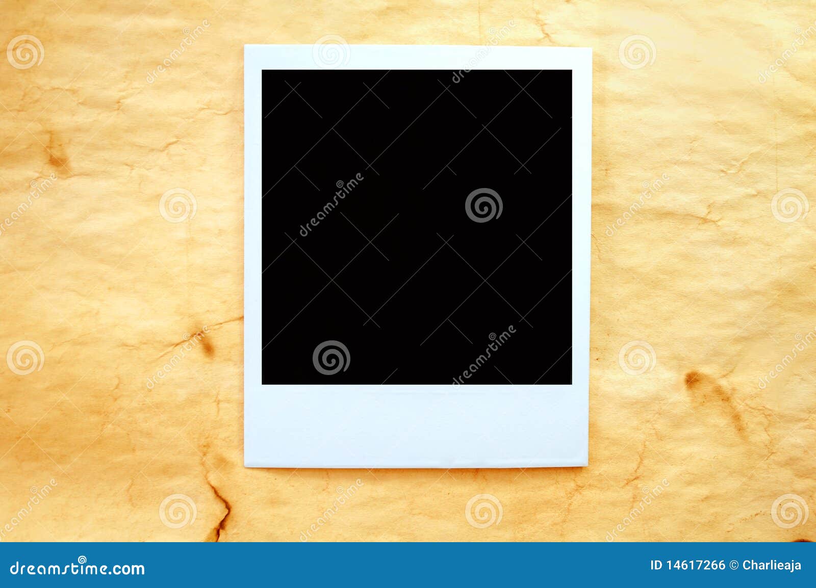 Polaroid vintage foto de stock. Imagem de desgastado - 14617266, image size:1600x1154