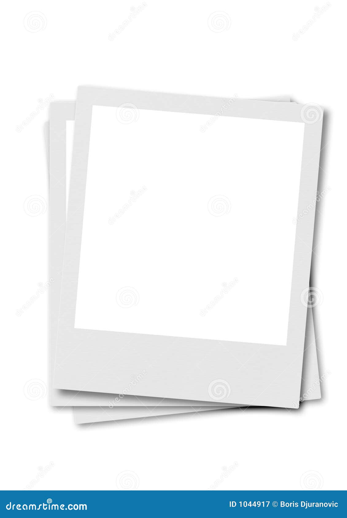 Polaroid Film with White Background Stock Illustration - Illustration of  creative, camera: 1044917