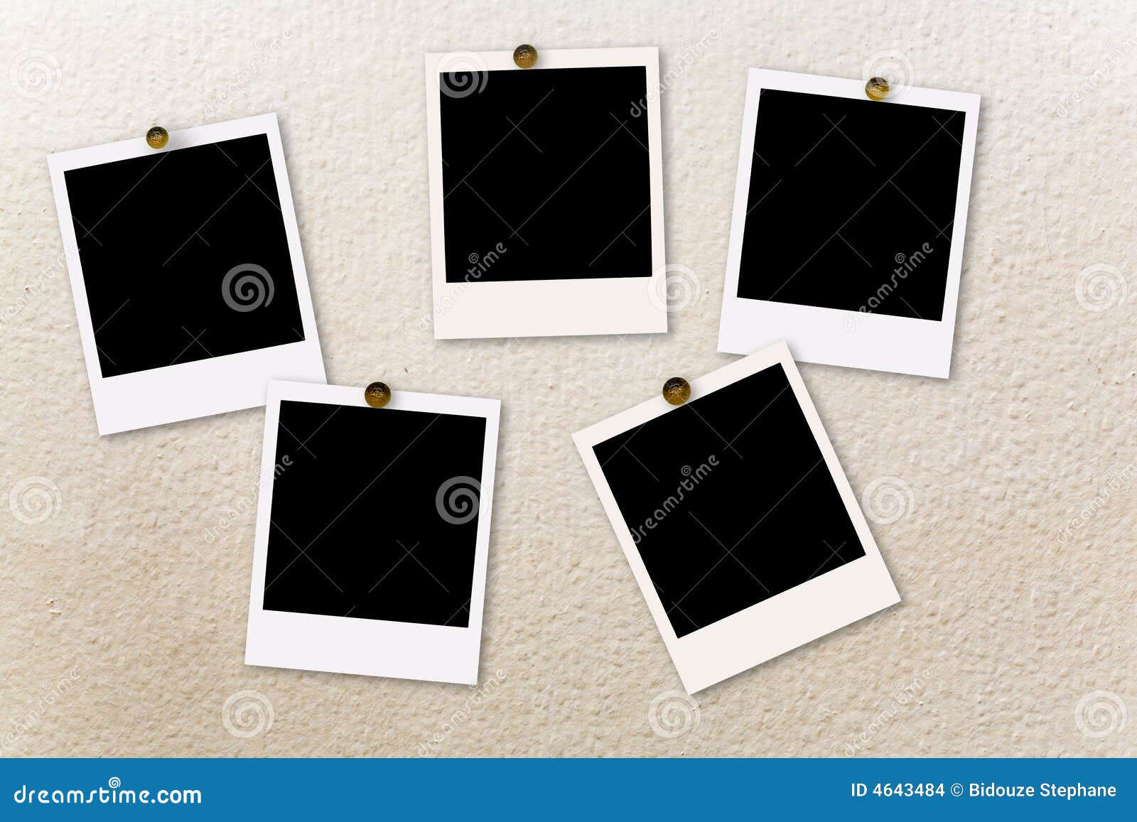 Polaroid films stock illustration. Illustration of frame - 4643484