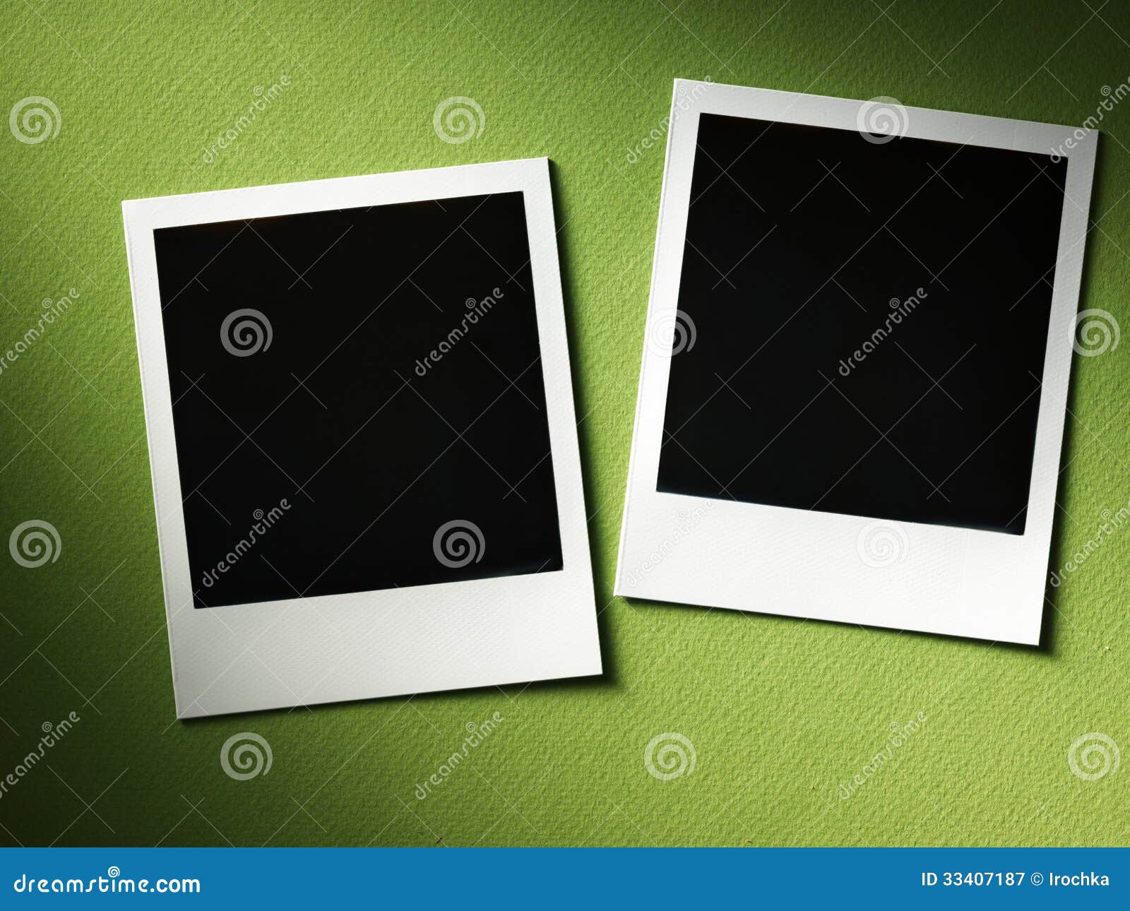 Polaroid style photo frame stock illustration. Illustration of album
